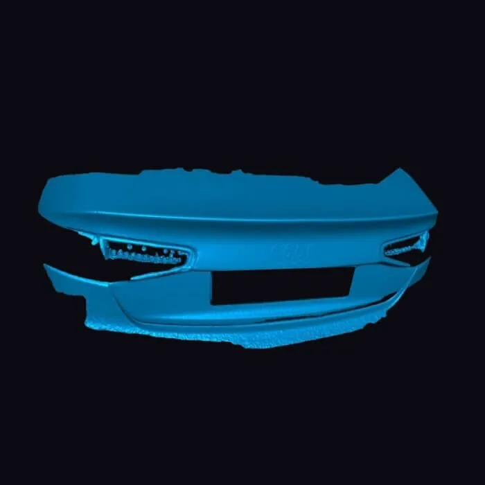 3D-сканирование крышки багажника Audi