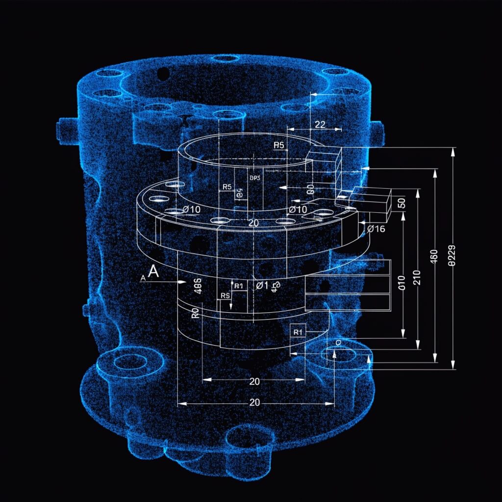 Обмерные чертежи по 3D-сканированию: когда они нужны и что входит в комплект